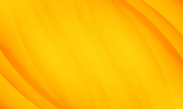 Abstract wave yellow orange color gradient geometric background.Curved lines graphic design.