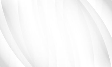 Soyut dalga beyaz ve gri eğimli geometrik arkaplan. Konsept tasarımı için alan ile Teknoloji ve modern.