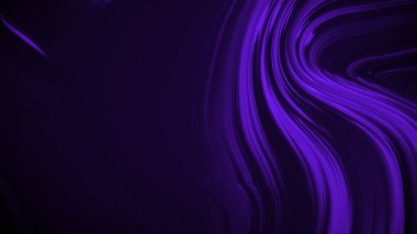 Dalgaların lüksüne sahip soyut mor arkaplan. 3d illüstrasyon, 3d canlandırma.