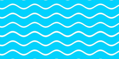 Mavi beyaz dalga desenli arka plan. Yaz tatili tasarımı için kullan. 