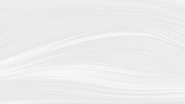 Dalgaların lüksüne sahip soyut beyaz arka plan. 3d illüstrasyon, 3d canlandırma.