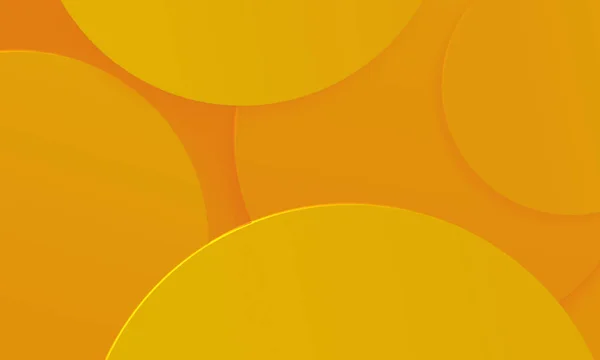 Círculos Fondo Textura Naranja Amarilla Simple Uso Diseño Moderno Para — Foto de Stock