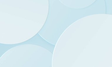 Beyaz gri ve mavi doku arka planında daireler çiziyor. Şablon kapağı iş konsepti için basit modern tasarım kullanımı. 