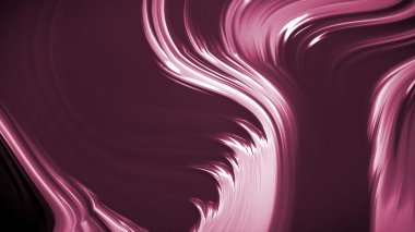 Dalgaların lüksüne sahip soyut koyu kırmızı arka plan. 3d illüstrasyon, 3d canlandırma.