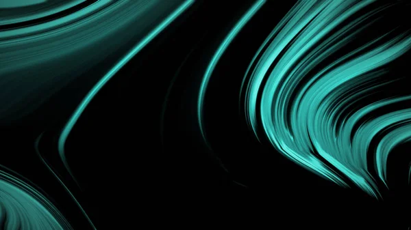 Абстрактний Смарагдовий Зелений Фон Хвилями Розкоші Ілюстрація Візуалізація — стокове фото