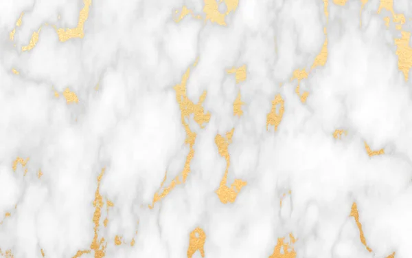 Білий Золотий Сірий Мармур Текстури Абстрактний Візерунок Фон — стокове фото