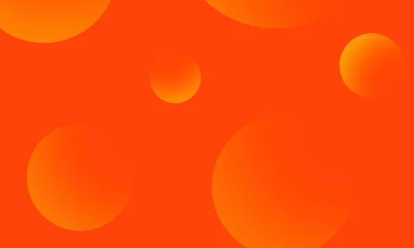 Yellow circles gradient on orange abstract background. Modern graphic design element.