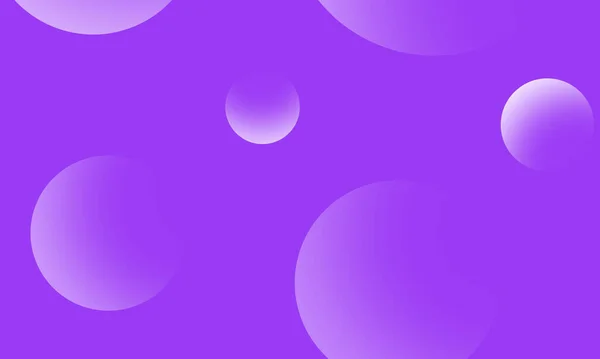 Gradient Cercles Violets Sur Fond Abstrait Violet Élément Design Graphique — Photo