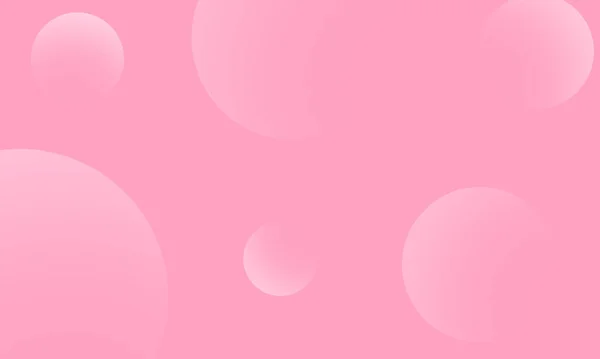 White Circles Gradient Pink Abstract Background Modern Graphic Design Element — Stock Photo, Image