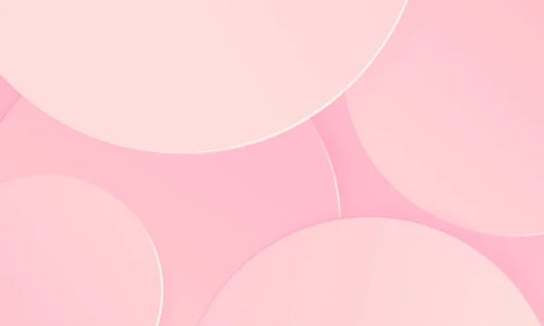 Cercles Ton Rose Texture Fond Utilisation Conception Moderne Simple Pour — Photo