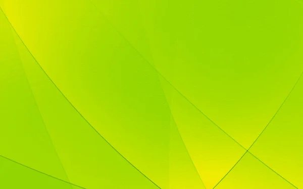 几何绿色和黄色曲线线梯度背景 概念设计的空间技术与现代 — 图库照片