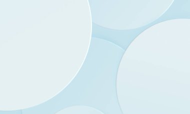 Beyaz gri ve mavi doku arka planında daireler çiziyor. Şablon kapağı iş konsepti için basit modern tasarım kullanımı. 