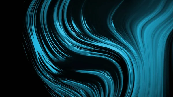 Abstrato Teal Fundo Verde Com Ondas Luxo Ilustração Renderização — Fotografia de Stock