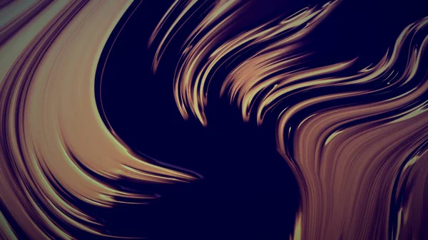 Абстрактний Коричневий Фон Хвилями Розкоші Ілюстрація Візуалізація — стокове фото