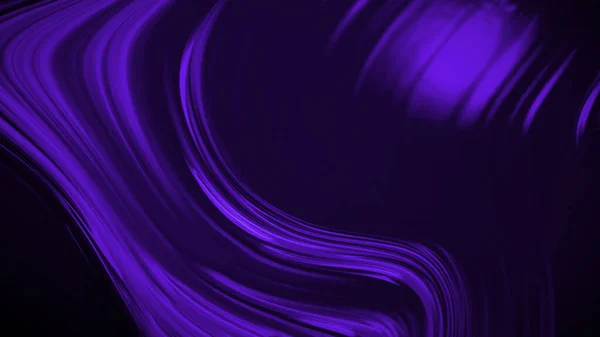 Fondo Negro Púrpura Abstracto Con Olas Lujo Ilustración Representación — Foto de Stock
