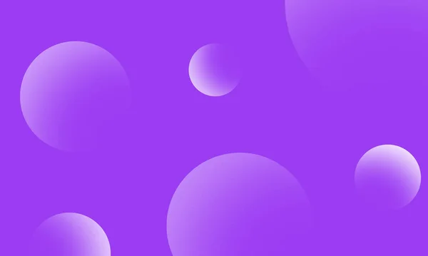 Gradiente Círculos Púrpura Sobre Fondo Abstracto Violeta Elemento Diseño Gráfico — Foto de Stock