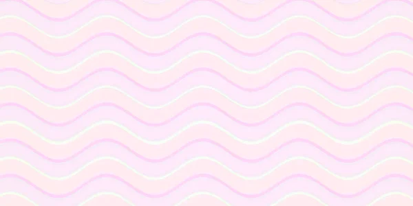 Abstract Wit Roze Kleur Golf Lijn Patroon Textuur Achtergrond Crème — Stockfoto