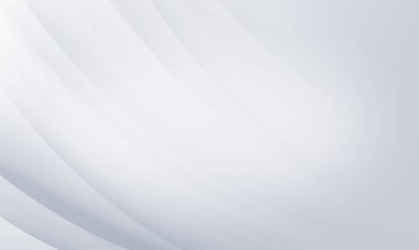 Soyut dalga beyaz ve gri eğimli geometrik arkaplan. Konsept tasarımı için alan ile Teknoloji ve modern.