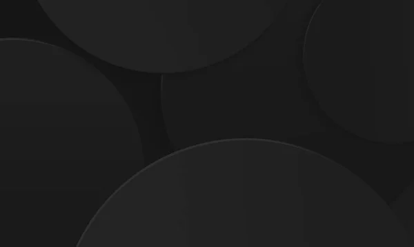 Cirkels Zwart Grijze Textuur Achtergrond Eenvoudig Modern Ontwerp Voor Template — Stockfoto