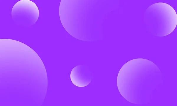 Gradient Cercles Violets Sur Fond Abstrait Violet Élément Design Graphique — Photo