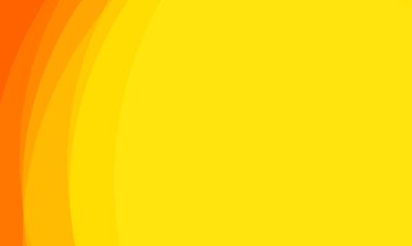 Sarı turuncu eğri dalga çizgisi soyut arkaplan.