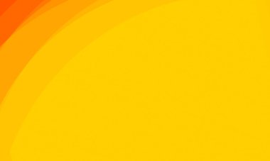 Sarı turuncu eğri dalga çizgisi soyut arkaplan.