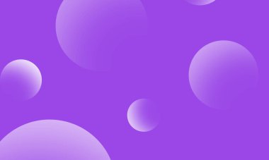 Menekşe soyut arkaplanda mor daireler var. Modern grafik tasarım ögesi.