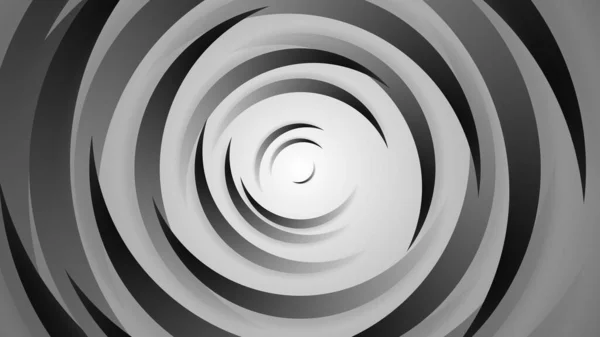 Γκρι Μαύρο Κύκλους Αφηρημένο Φόντο Εικονογράφηση Στυλ Περικοπή Χαρτιού — Φωτογραφία Αρχείου