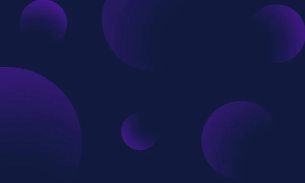 Cercles Violets Dégradés Sur Fond Noir Abstrait Sombre Élément Design — Photo