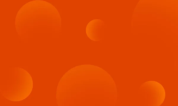 Gradiente Círculos Anaranjados Sobre Fondo Abstracto Naranja Elemento Diseño Gráfico — Foto de Stock