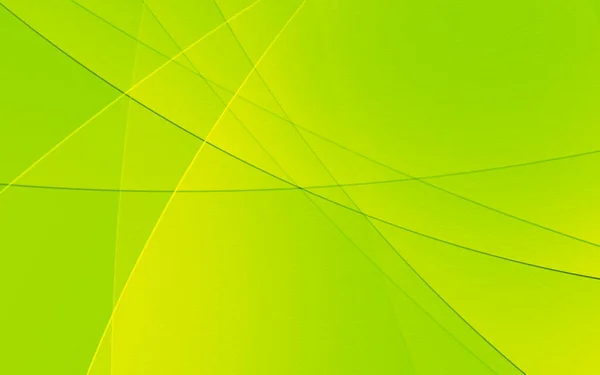 Абстрактний Градієнт Лінії Геометричної Зеленої Жовтої Кривої Технології Проектування Екології — стокове фото