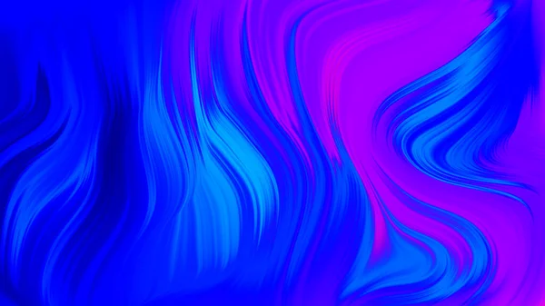 要旨ピンク青と紫のグラデーション波背景 ネオンライトの曲線とカラフルなグラフィックデザインの幾何学的な形状 — ストック写真