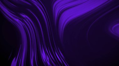 Dalgaların lüksüne sahip soyut mor arkaplan. 3d illüstrasyon, 3d canlandırma.