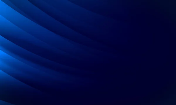 Abstrakte Welle Blau Schwarz Dunkler Farbverlauf Geometrischer Hintergrund Gebogene Linien — Stockfoto