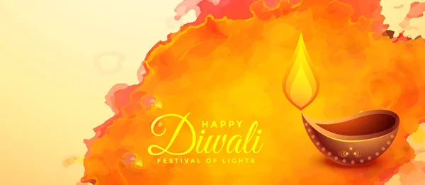 Tarjeta Felicitación Diwali Festival Hindú —  Fotos de Stock