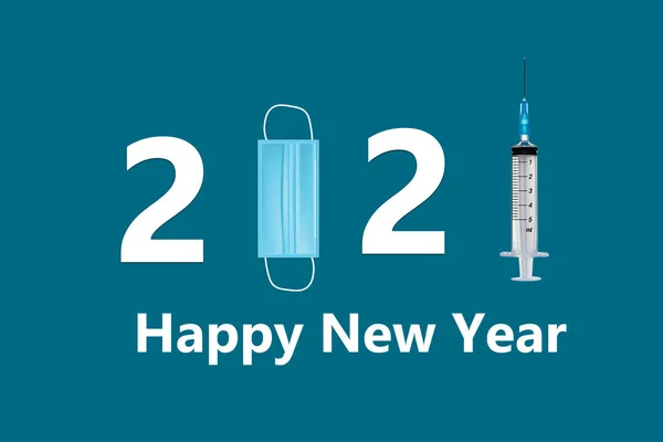 Mutlu yıllar tebrik kartı.