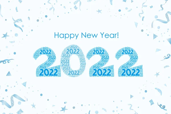 2022 Happy New Year — Stock Photo, Image