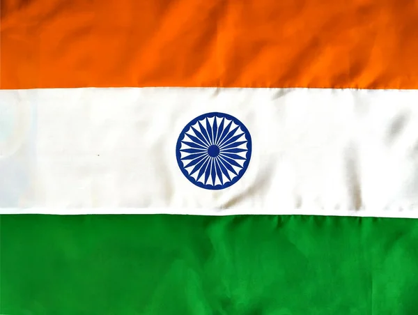 Державний Прапор Індії Триколор — стокове фото