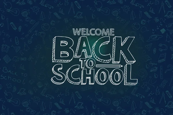 Welcome back to school banner