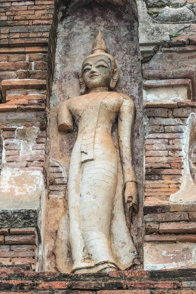 Buddha Statue Public Temple North Thailand — Stock Photo, Image