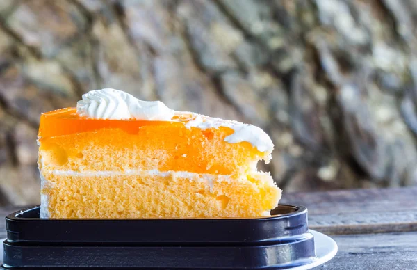 オレンジ ケーキの pices — ストック写真