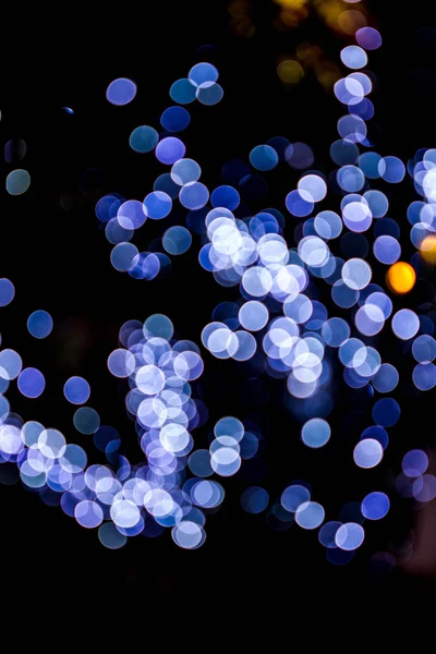 Luzes de bokeh desfocadas e bonitas — Fotografia de Stock