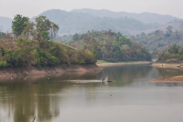 Maepern réservoir à chiangrai Thaïlande — Photo