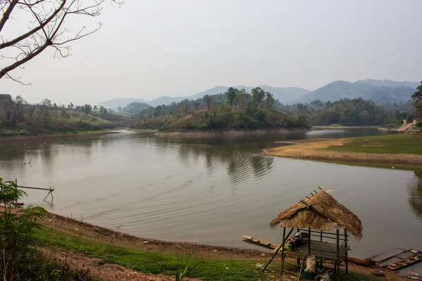 Maepern réservoir à chiangrai Thaïlande — Photo