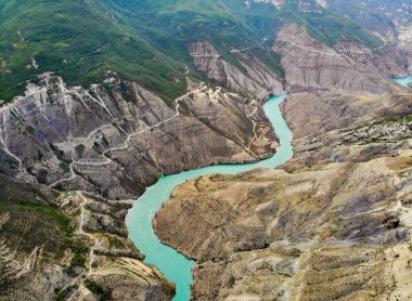 Dağıstan 'daki Sulak Kanyonu