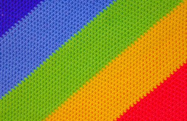 parlak gökkuşağı doku