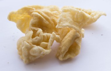 Beyaz arka plan üzerinde Tatar tatlılar