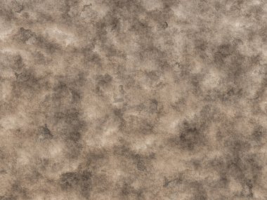 Göze çarpan kahverengi çizgileri olan eski ve desenli bir beton kaya yüzeyi..