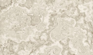 Yumuşak, bulut benzeri damarları olan hafif mermer pürüzsüz ve zarif bir desen oluşturuyor..