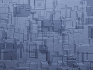 Mavi bilim kurgu teknolojisi arka plan dokusu